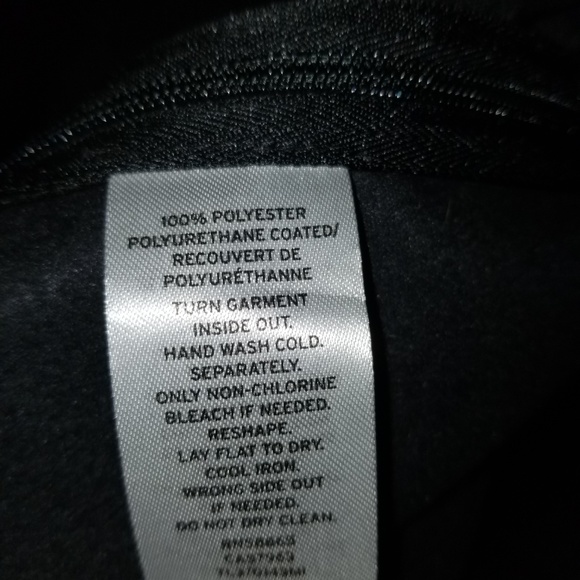 Black Faux Leather skinny's - Picture 4 of 4